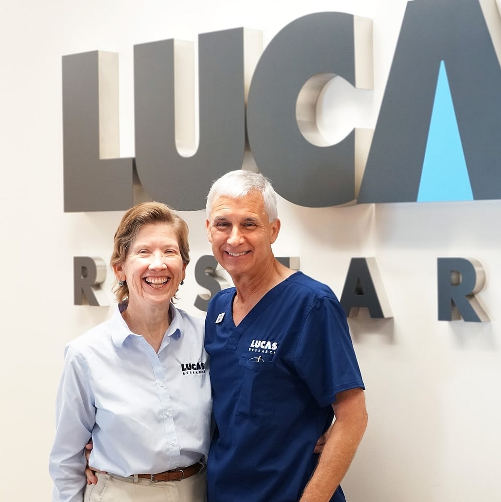 Dr. K. Jean Lucas & Seth Medlin, Founders of Lucas Research